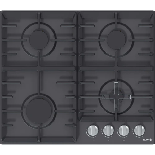 Варочная поверхность газовая Gorenje G641MB: Рабочая поверхность эмаль