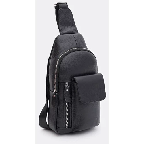 Мужская сумка-слинг Keizer черная (K1219bl-black): Пол Мужской