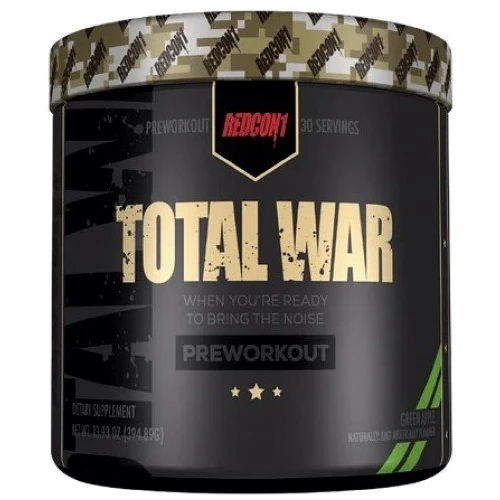 Предтренировочный комплекс Redcon1 Pre-workout Total War 441 g /30 serving/ Green Apple
