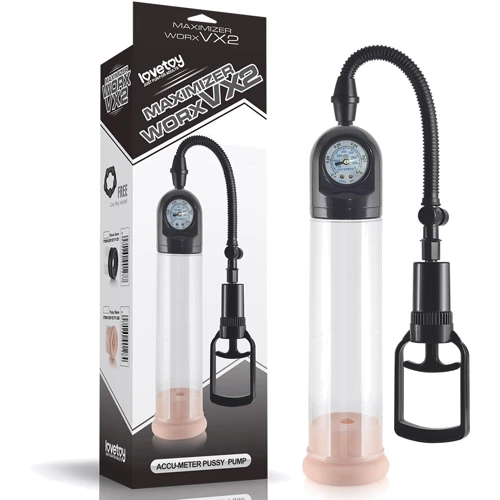 Вакуумная помпа Maximizer WorxVX2 Accu Meter Pussy Pump