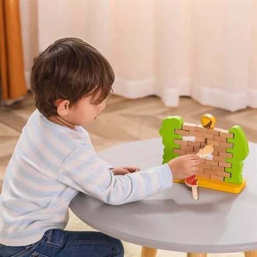 Настольная игра Viga Toys Стена из кирпичей (44566): Тип Детские
