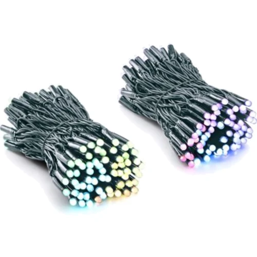 Гирлянда Smart LED Twinkly Pro Strings RGB 250 двойная линя AWG22 IP65 зеленый: Применение для улицы