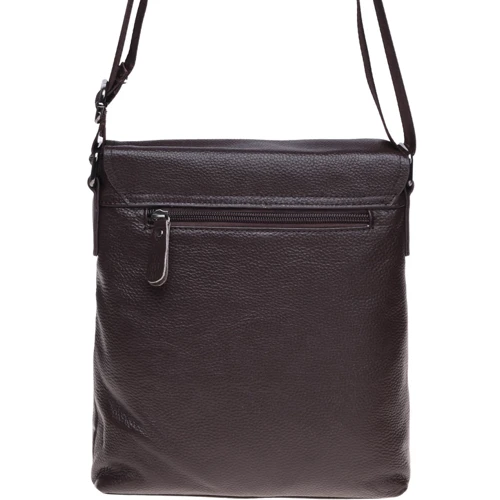 Чоловіча сумка планшет Borsa Leather коричнева (K17859-brown): Стать Чоловік