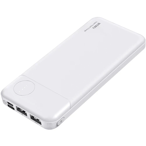 Внешний аккумулятор WIWU Power Bank 10000mAh 22.5W White (JC-14): Особенности быстрая зарядка, Индикатор заряда