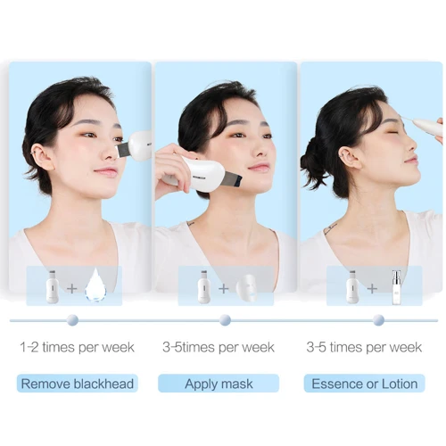 Ультразвуковий скрабер TOUCHBeauty Ultrasonic Beauty Device для очищення шкіри TB-1887A фото 5