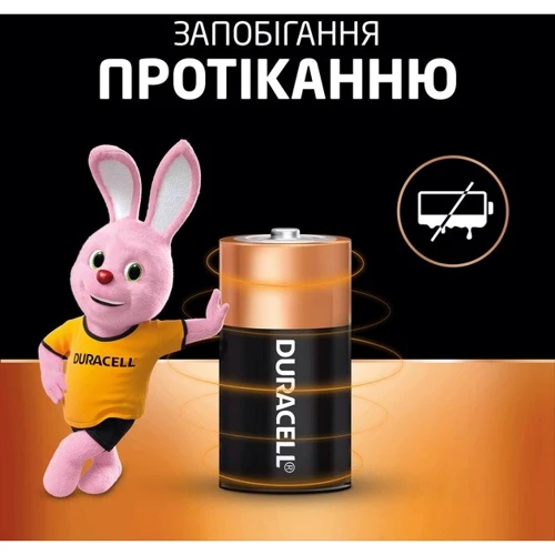Лужні батарейки Duracell C (LR14) MN1400 2 шт (5000394076761) фото 4