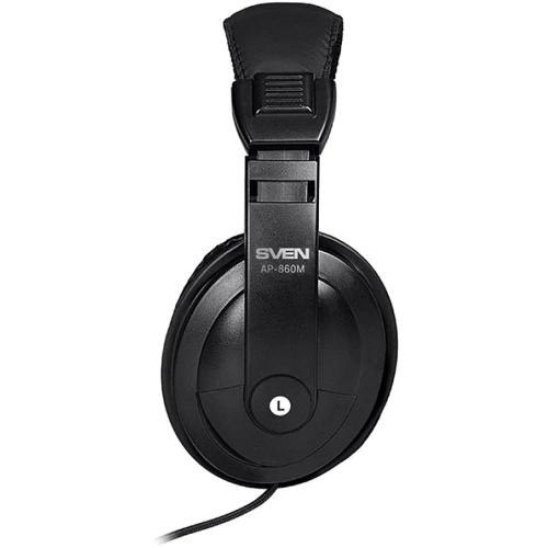 Наушники SVEN AP-860M Black: Тип конструкции полноразмерные