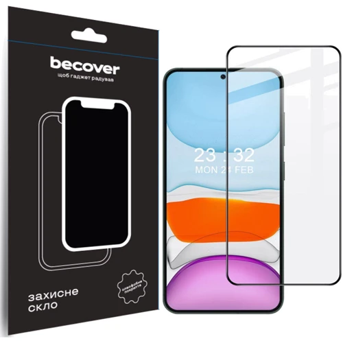 Аксесуар для смартфона BeCover Tempered Glass Black для Samsung S926 Galaxy S24 Plus (711036)