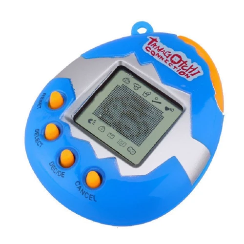 Игрушка электронный питомец Тамагочи в яйце динозавра UFT Eggshell Game (EggBlue)