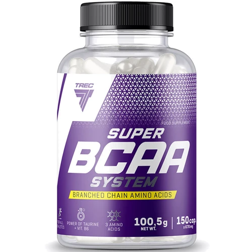 Амінокислота для спорту Trec Super BCAA System150 capsules/15 servings/Unflavored