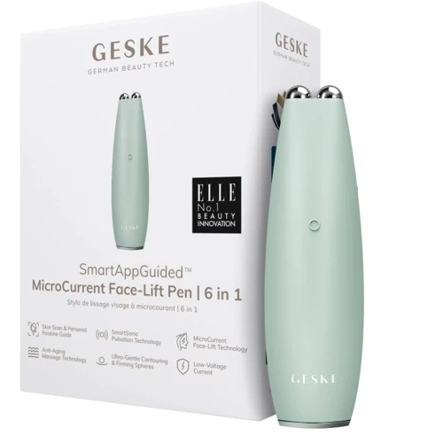 Микротоковая ручка для подтяжки кожи лица GESKE MicroCurrent Face-Lift Pen 6в1 green (HB0129): Производитель GESKE