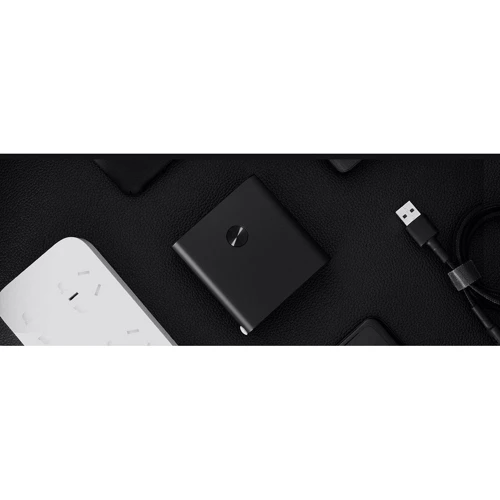 Зарядное устройство Xiaomi ZMI USB Wall Charger 2xUSB 3A + Power Bank 6500mAh Black (APB01) фото 6