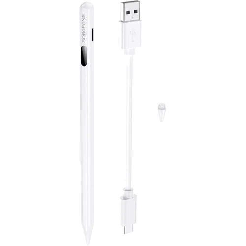 Стилус Borofone BG101 Active Capacitive Pen White фото 4