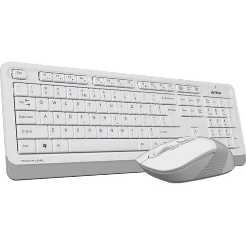 Комплект бездротовий A4Tech Fstyler FG1010 White/Grey: Підключення бездротове
