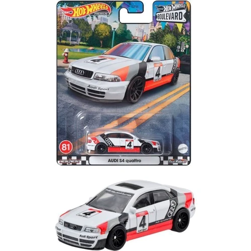 Машина Hot Wheels Премиальные автомобили Audi S4 quattro (GJT68/HKF30)