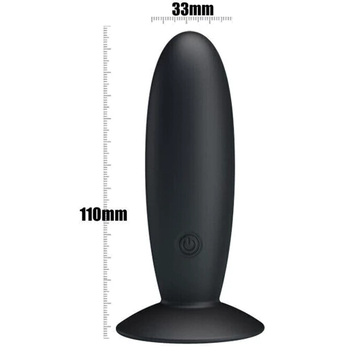 Анальный стимулятор Butt Plug Massager с вибрацией, BI-040045