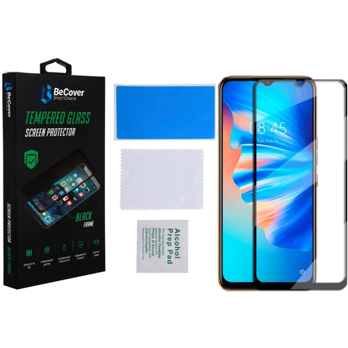 Аксессуар для смартфона BeCover Tempered Glass Black for Tecno Spark 8T (707328)