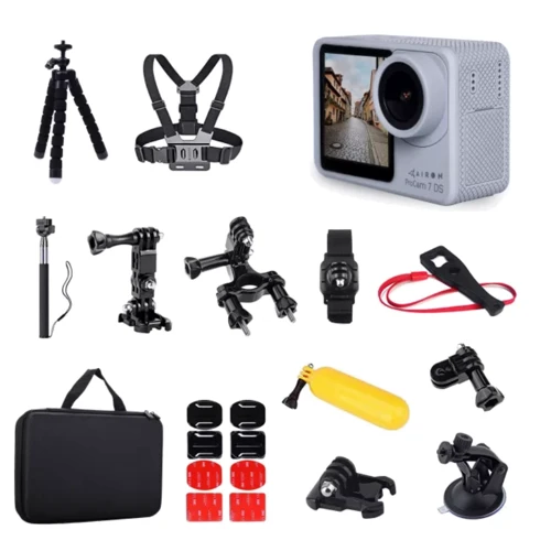 Экшн камера Набор блогера 30 в 1 AIRON ProCam 7 DS с аксессуарами
