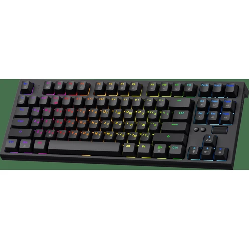 Клавіатура GamePro MK180B (Red) з Hot-Swap RGB Black: інтерфейс підключення USB