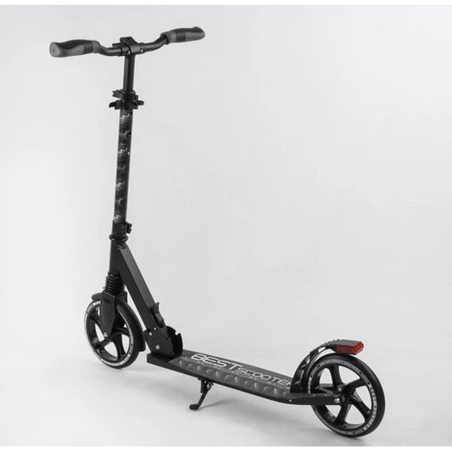 Самокат алюминиевый Best Scooter серый (65455): Количество колес 2