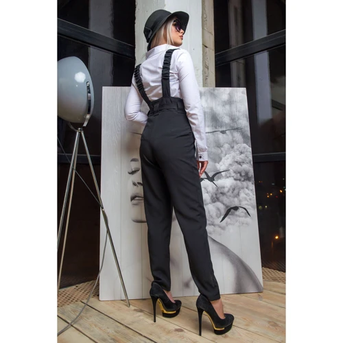 Штани FLFashion Ірма УБІ 2911 48 чорні: Сезон Демісезон