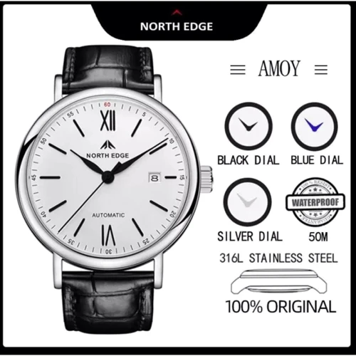 Наручные часы NORTH EDGE AMOY black (41583): Стиль Классический