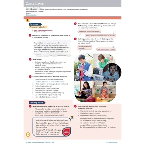 Complete Preliminary for Schools: Student's Pack (Student's Book with Online Practice): ISBN 9781108539067