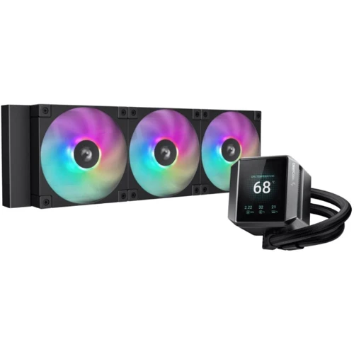 Кулер DeepCool Mystique 240 ARGB Black (R-LX550-BKADSNC-G-1): Рівень шуму, dB 36