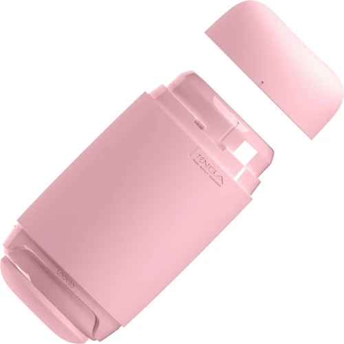 Мастурбатор Tenga Puffy Strawberry Pink (ультрамягкий материал, многоразовый, сквозной)
