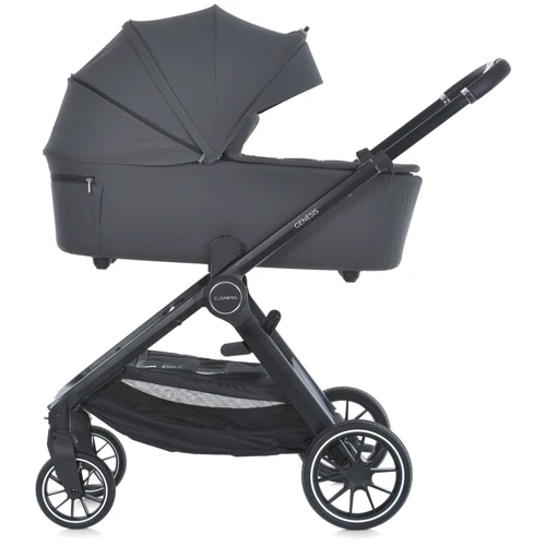 Коляска детская 2 в 1 El Camino Genesis Asphalt Gray (ME 1126 Asphalt Gray): Количество блоков 2