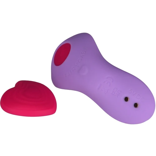 Вибромассажер FairyGasm HeartGem violet