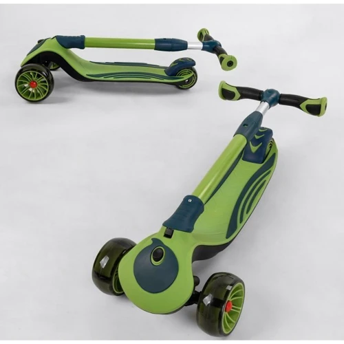 Самокат Best Scooter зелений (С-04909): Тип гальма ножний
