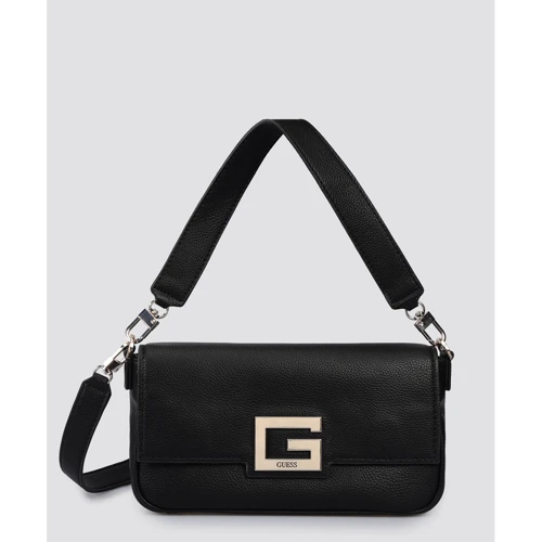 Жіноча сумка через плече Guess Brightside Shoulder Bag чорна (HWJG7580190-BLA)