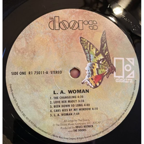 LP I-DI The Doors: L A Woman (LP0077): Виробник I-DI