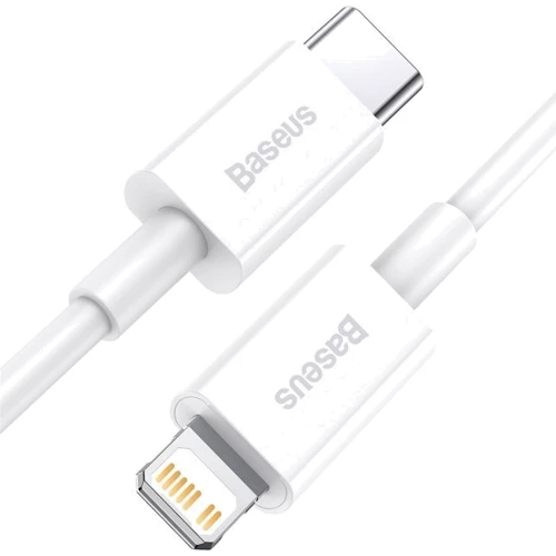Кабель Baseus Cable USB-C to Lightning Superior Series PD 20W 1m White (CATLYS-A02): Тип USB-C - Lightning
