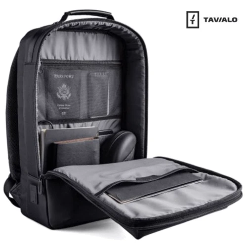 Рюкзак TAVIALO Smart 23 л черный (TB23-224BL): Застежка Молния