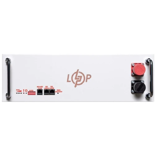 

Аккумуляторная батарея Lp LiFePO4 51.2V 100 Ah (5120Wh) (BMS 100A/50А) металл