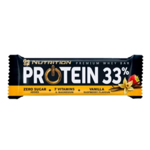 Протеїнові батончики GoOn Nutrition Protein 33% 25x50 g/vanilla-raspberry: Стать унісекс