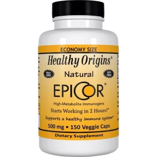 Healthy Origins EpiCor 500 mg 150 Veggie Caps Эпикор