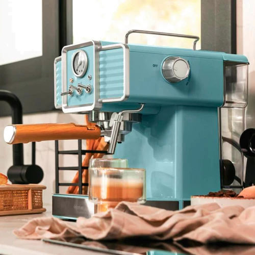 Кофеварка Cecotec Cumbia Power Espresso 20 Tradizionale Light Blue (CCTC-01628): Габариты, см 33 х 30 х 14