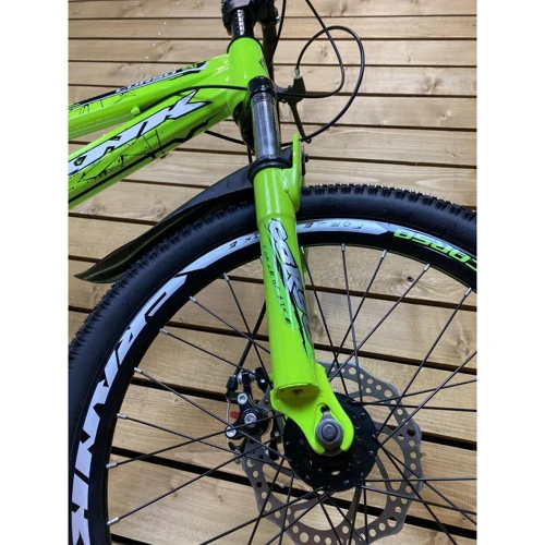 Спортивний велосипед Corso Crank 20'' салатовий (CR-20711): Матеріал рами алюминиевый сплав