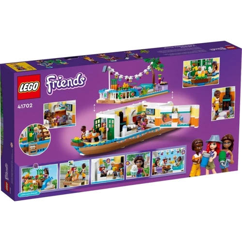 Конструктор LEGO Friends Плавучий дом на канале (41702): Рекомендуемый возраст 7+