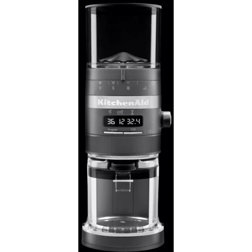 Кавомолка KitchenAid Artisan 5KCG8433EDG: Резервуар для меленої кави є