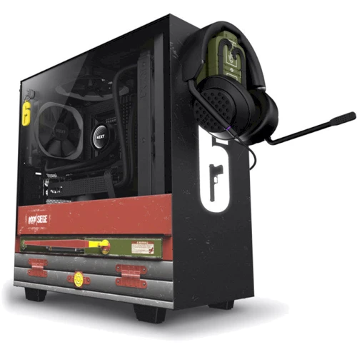 Корпус NZXT H510 CRFT6 Rainbow 6: Siege Black (CA-H510B-R6) фото 6