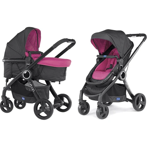Коляска-трансформер Chicco Urban Plus (79418.95) + аксесуари Urban Aurora Winter (79337.62)