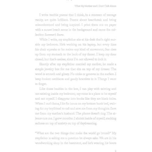 Michele Filgate: What My Mother and I Don't Talk About: Fifteen Writers Break the Silence: Жанр Наука