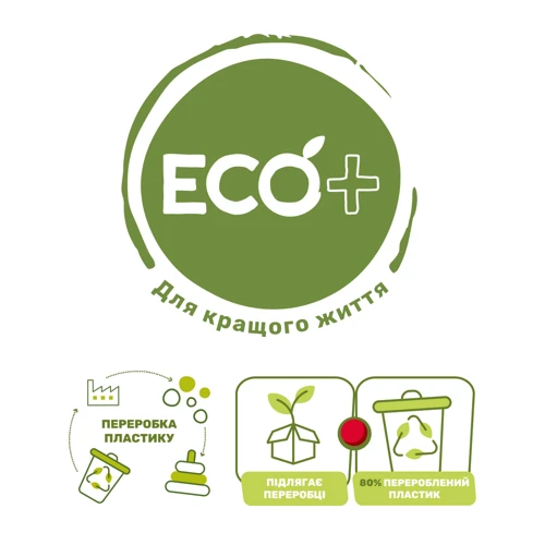 Розвиваюча іграшка Chicco сортер 2 в 1 Eco+ динозавр, що Балансує (10499.10): Тип сортер