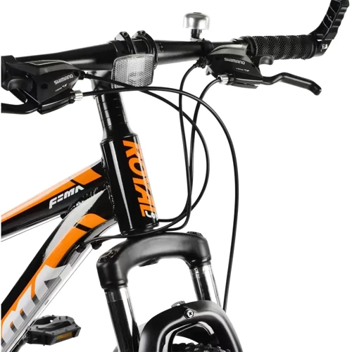 Велосипед RoyalBaby FEMA MTB 1.0 24", OFFICIAL UA, черный