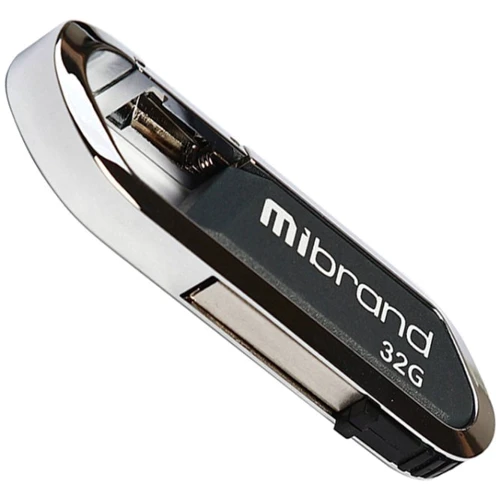 USB-флешка Mibrand 32GB Aligator Grey USB 2.0 (MI2.0/AL32U7G): Стандарт USB USB 2.0