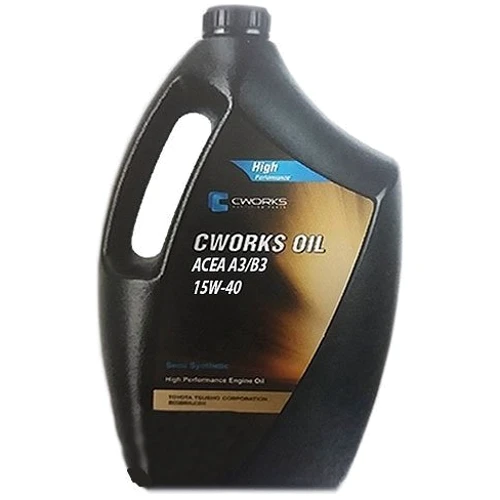 Масло моторное CWORKS OIL 15W-40 ACEA A3/B3 4л	